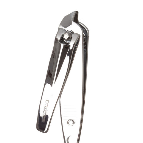 Basicare Cuticle Clipper Bundle of 4 Stainless Steel Nail Grooming Pack