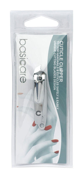 Basicare Stainless Steel Cuticle Clipper for Safe and Precise Nail Grooming