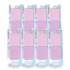 Basicare Foundation Sponge SBR Makeup Applicator 5.5cm x 4.3cm 2 Pack Bundle of 8