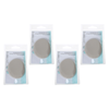 Basicare Bundle of 4 Foundation Sponge 6 x 7cm Soft Durable Wet or Dry