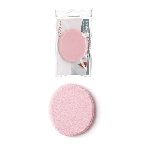 Basicare Foundation Sponge 6 x 7cm Soft Durable Makeup Applicator Wet or Dry