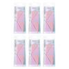 Basicare Foundation Wedges Pack of 6 Latex Free Reusable Makeup Sponges