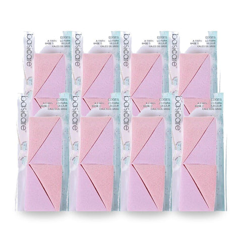 Basicare Foundation Wedges Latex Free Reusable Washable Makeup Sponge Set Pack of 8
