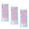 Basicare Foundation Sponge 4.3x3.3cm 3 Pack Bundle Makeup Applicators