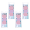 Basicare Foundation Sponge 4 Pack Soft Durable Makeup Applicator