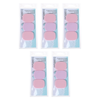 Basicare Foundation Sponge Bundle of 5 4.3x3.3cm Durable Soft Makeup Applicator