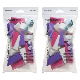 Basicare Wedge Makeup Sponges Reusable Cosmetic Applicators 48 Pack
