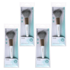 Basicare Powder Brush 16.5cm Pack of 4 Soft Synthetic Bristles Makeup Brush