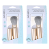 Basicare Retractable Powder Brush Soft Goat Hair for Powder and Bronzer x2