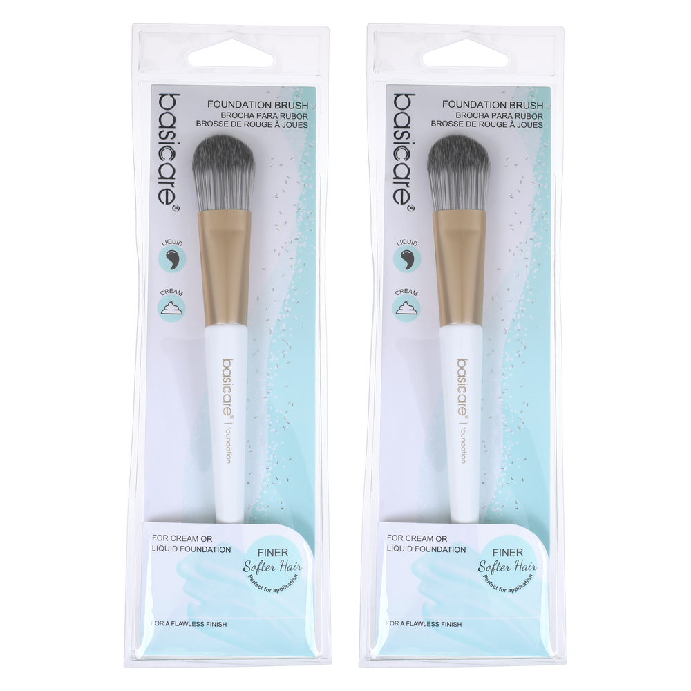 Basicare Foundation Brush 16cm Bundle of 2