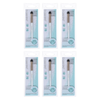 Basicare Eyeshadow Applicator 13cm Bundle of 6 Makeup Sponge Applicators