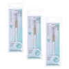 Basicare Brow and Lash Brush 13cm Bundle of 3 Nylon Bristles
