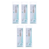 Basicare Brow and Lash Brush 13cm Nylon Bristles Bundle of 5