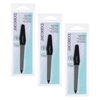 Basicare Sapphire Nail File 11 5cm Double Sided Bundle of 3