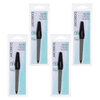 Basicare Sapphire Nail File 11.5cm Double Sided 4 Pack Professional