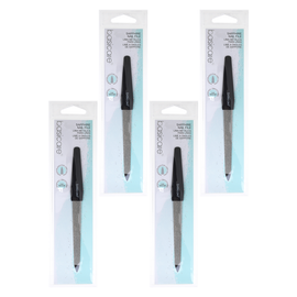 Basicare Sapphire Nail File 15cm Double Sided Professional 4 Pack