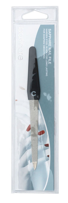 Basicare Sapphire Nail File 15cm Double Sided Professional Nail Care Tool