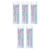 Basicare Emery Boards 115mm 10 Pack Bundle of 5 Double Sided Nail Files