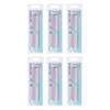 Basicare Emery Boards 115mm Double Sided Nail Files Pack of 6