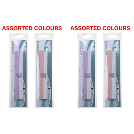 Basicare Emery Boards 10 Pack 145mm Manicure Pedicure Nail Filing Tools x 2