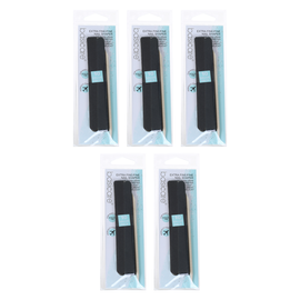 Basicare Extra Fine Nail Shaper 11.5cm Dual Sided 5 Pack