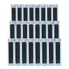 Basicare Cushioned Nail Shaper Dual Sided Medium and Fine Manicure Tool Pack of 24