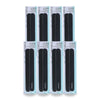 Basicare Cushioned Nail Shaper Dual Sided Medium and Fine Manicure Tool Pack of 8