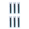 Basicare Ultra Cushioned Nail Shaper Bundle of 6 Dual Sided Medium Fine