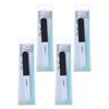 Basicare 3 Way Nail Buffer Bundle of 4 Pack File Polish Buff Tool