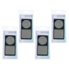 Basicare Duo 2x Magnifying Compact Mirror Black Bundle of 4