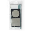 Basicare Duo Magnifying Compact Mirror Black Portable Folding Cosmetic Mirror