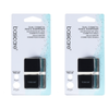 Basicare Dual Cosmetic Pencil Sharpener 2 Pack For Eye Lip Makeup Pencils