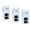 Basicare Dual Cosmetic Pencil Sharpener Bundle of 3 Pack for Eye Lip Makeup