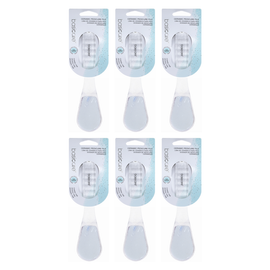 Basicare Ceramic Pedicure File Double Sided Coarse and Fine Bundle of 6