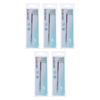 Basicare Blackhead Remover 5 Pack Double Ended Stainless Steel Loop Needle Tool