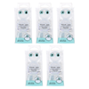 Basicare Travel Jars Set of 3 10ml Bundle of 5 Refillable Cosmetic Containers