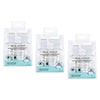 Basicare Travel Bottles 80ml Refillable Bundle of 3 with Labels