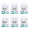 Basicare Travel Bottle Set of 2 80ml Bundle 6 Pack Refillable with Stickers