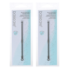 Basicare Stainless Steel Blackhead Remover Double Ended Tool 2 Pack