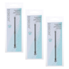 Basicare Black Head Remover Stainless Steel Double Ended Tool Bundle of 3