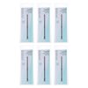 Basicare 6 Pack Blackhead Remover Stainless Steel Double Ended Facial Tool