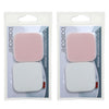 Basicare 2 Piece Flock Foundation Sponge Set Smooth Application 2 Pack
