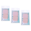 Basicare 2 Piece Flock Foundation Sponge 3 Pack Bundle