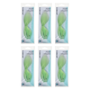 Basicare Hot Cold Eye Gel Mask Bundle of 6 Reusable Washable BPA Free