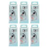 Basicare Euro Eyelash Curler 6 Pack with Spare Rubber Pads
