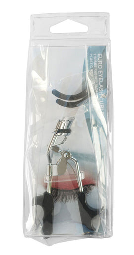 Basicare Euro Eyelash Curler with Spare Rubber Pads Professional Beauty Tool