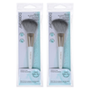Basicare Angled Blush Brush Natural Bristles Twin Pack for Smooth Blending
