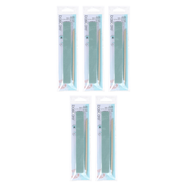 Basicare Ultra Nail Shiner 2 Piece Set Bundle of 5 with Cuticle Stick