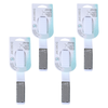 Basicare Foot Rasp Pedicure File 4 Pack Bundle Callus Hard Skin Remover