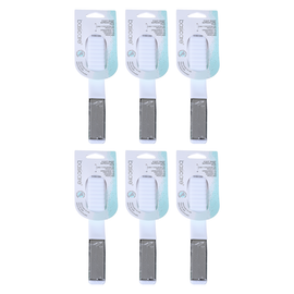 Basicare Foot Rasp Pedicure File Bundle 6 Pack Callus Remover